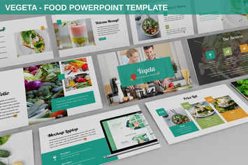 Vegeta - Food Powerpoint Template