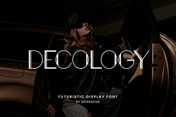 Decology Futuristic Sans Serif Font