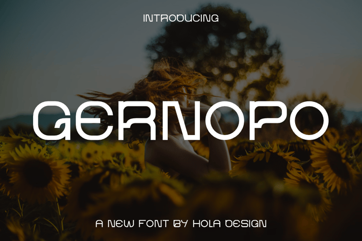 Gernopo - Clean & Modern Font