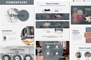 Chloria - Business Powerpoint Template