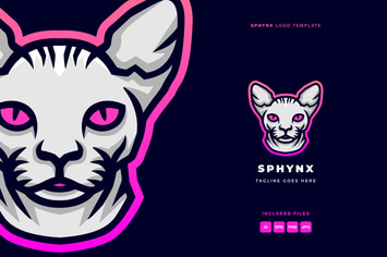 Sphynx Logo Template