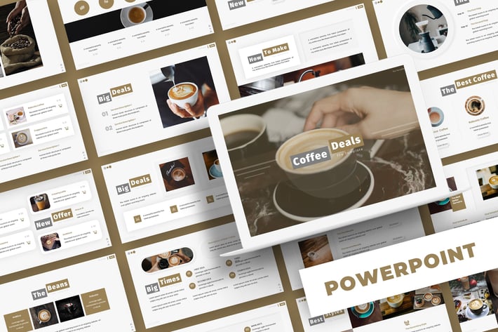 Coffee Deals - Powerpoint Template