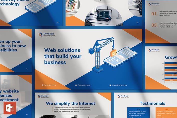 Web & Mobile Development PowerPoint Presentation