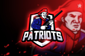 Patriots Gaming - Mascot & Esport Logo