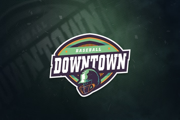 Downtown Baseball Sports Logo