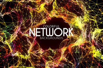 Colorful Network Backgrounds