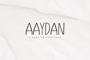 Aaydan Handwritten Font