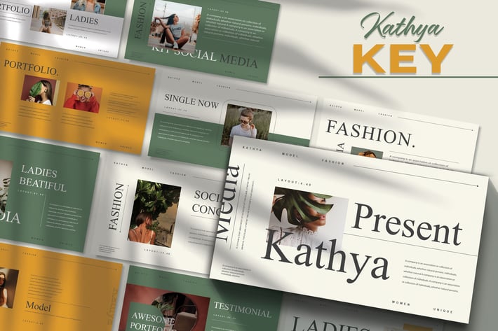 KATHYA - Fashion Keynote Template