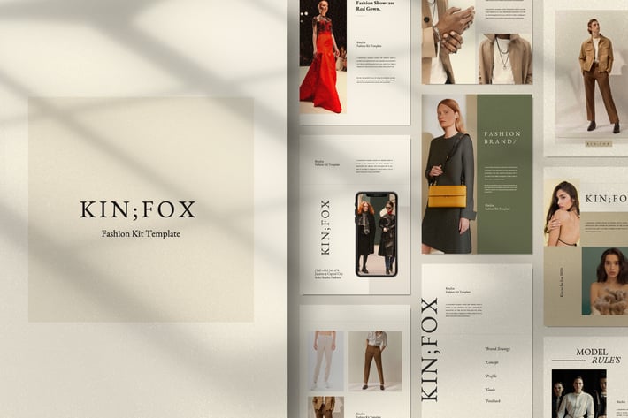Kinfox - A4 Potrait Powerpoint