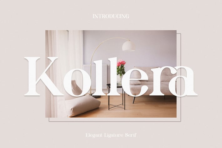 Kollera Elegant Ligauture Serif