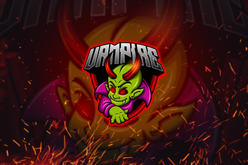 Baby Vampire - Mascot & Esports Logo Template