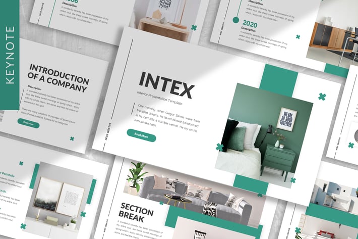 Intex - Interior Keynote Template