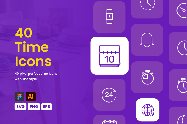 Time Icon Set