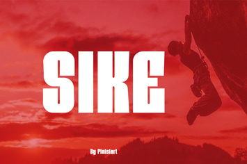 Sport Font - Sike