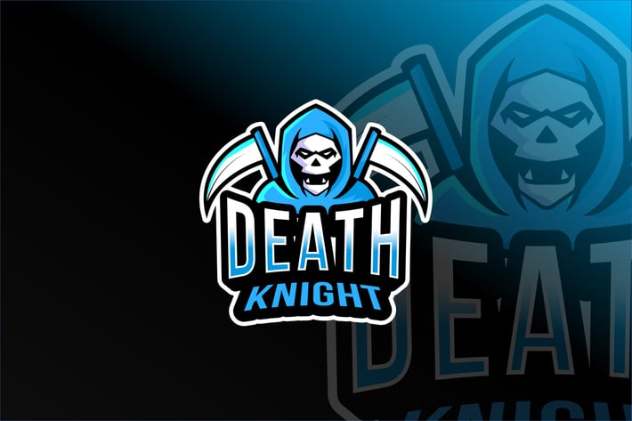 Death Knight Esport Logo Template