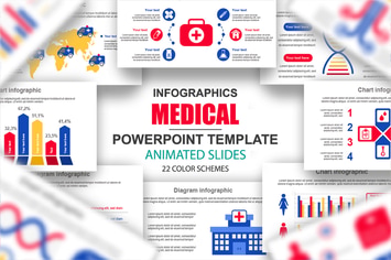 Medical Infographics Multipurpose Powerpoint