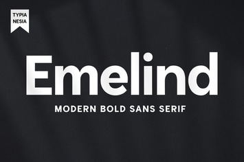 Emelind - Modern Logo Sans