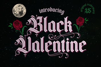 Black Valentine | Font