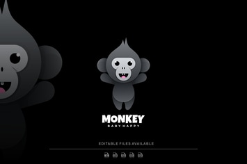 Monkey Gradient Logo