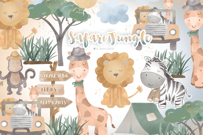 Safari Jungle design