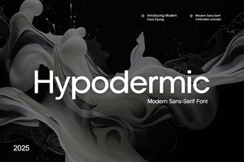 Hypodermic Modern Sans Serif Font