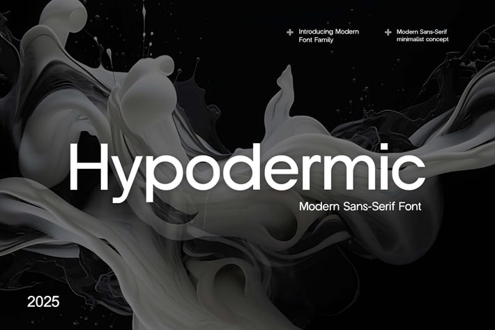 Hypodermic Modern Sans Serif Font