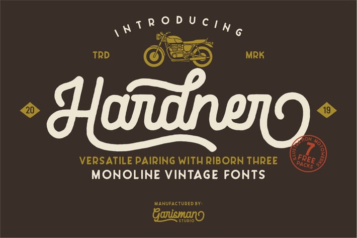 Hardner | Vintage Typeface