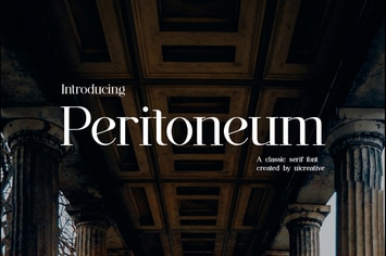  Peritoneum Classic Serif Font
