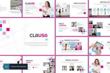 Clausa - Business Keynote Template
