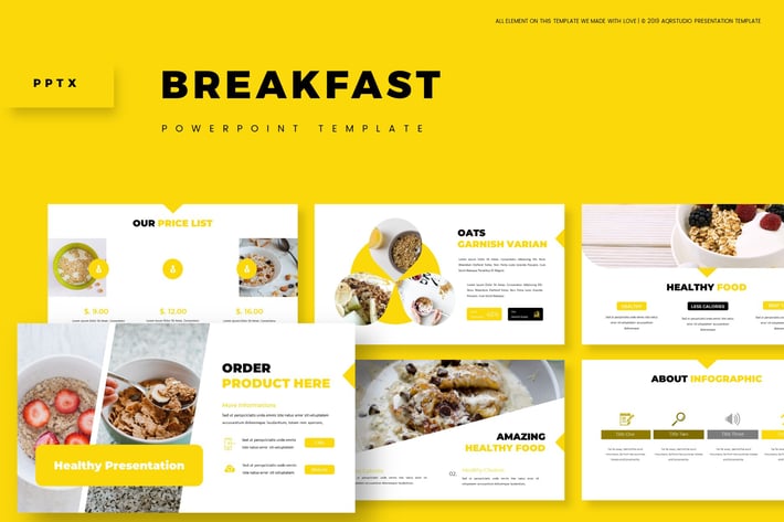 Breakfast - Powerpoint Template