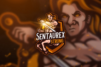 Centaurex Strong- Mascot & Esport Logo