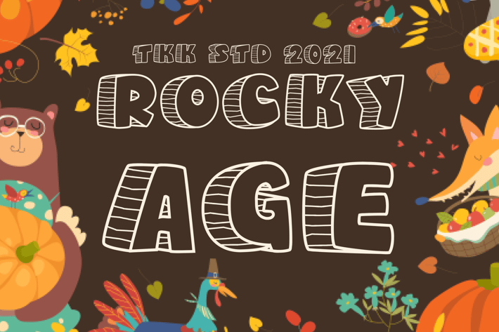 Rocky Age - Kids font