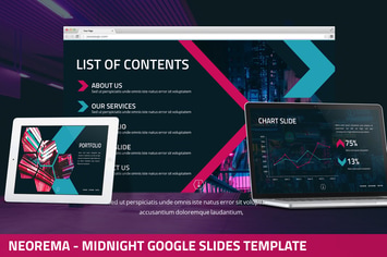 Neorema - Midnight Google Slides Template