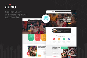 Azino - React Next Nonprofit Charity Template