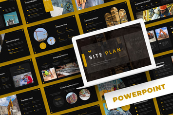 Site Plan - Keynote Template