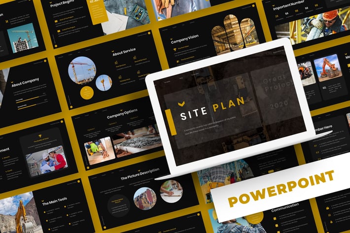 Site Plan - Keynote Template