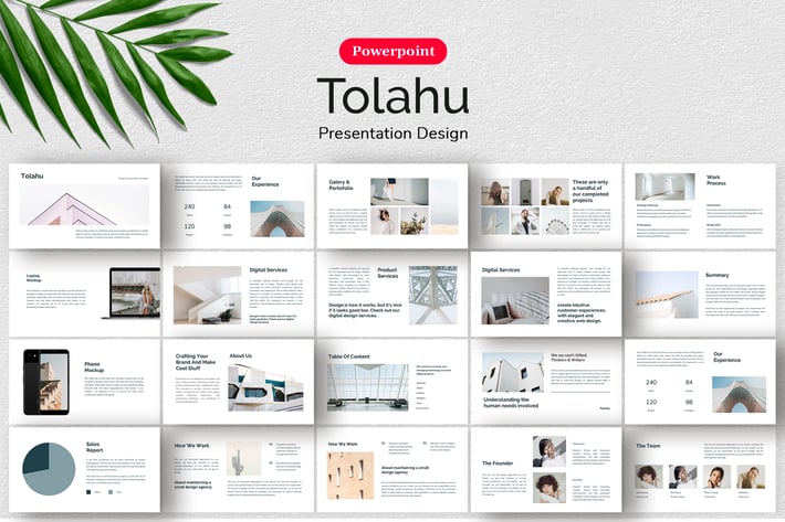 Tolahu - Product Presentation Template Powerpoint