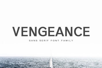 Vengeance Sans Serif Font Family