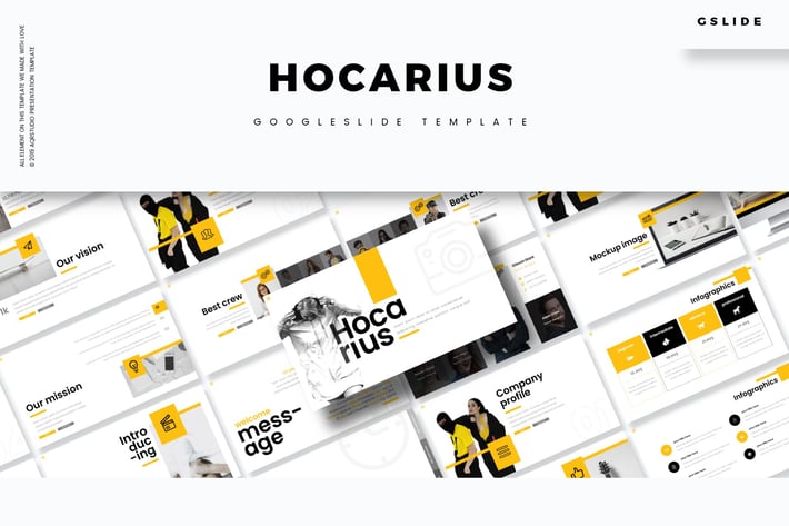 Hocarius - Google Slide Template