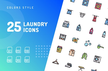 Laundry Color Icons