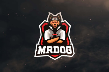 Mr Dog Sport and Esports Logos