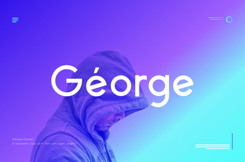 George Sans Geometric Typeface