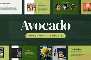Avocado — Powerpoint Presentation Template