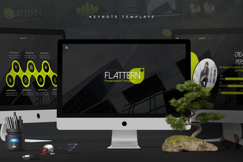 Flattern Keynote Templates