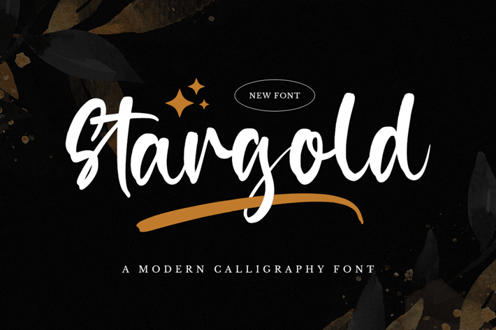 Stargold - Bold Font