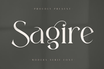 Sagire Modern Serif Font