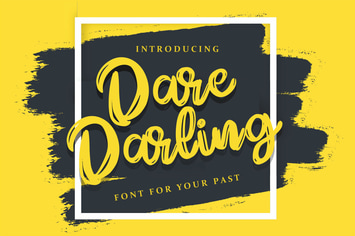 Dare Daling | Script Brush Font