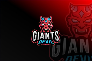 Giants Devil Esport Logo Template