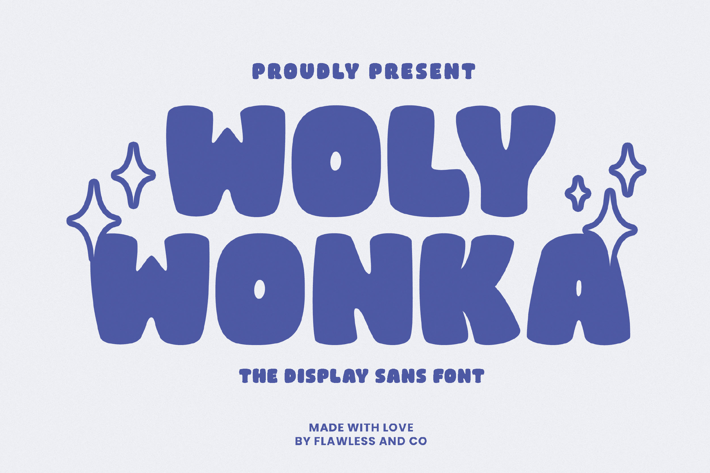 Woly Wonka - Display Sans Font