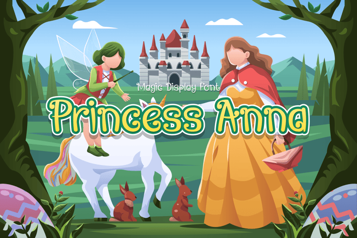 Princess Anna - Magic Display Font